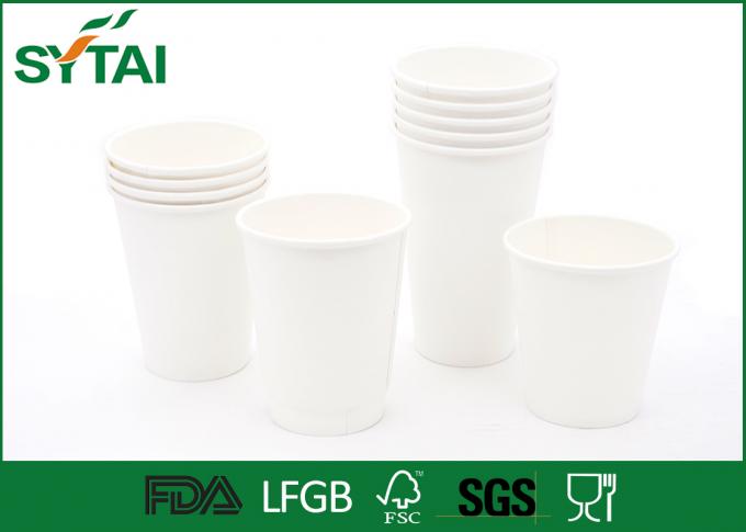 copos de papel do PLA do produto comestível 300ml/PE que reveste os copos 8oz de papel para o café