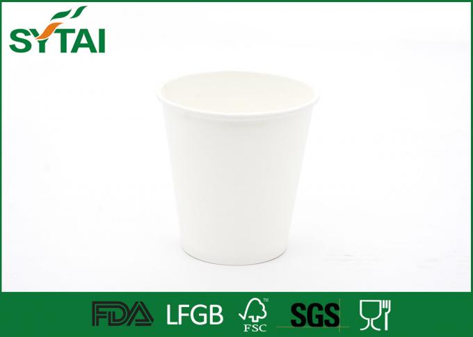 Copos de papel do PLA do milho/mandioca, copos de café descartáveis personalizados