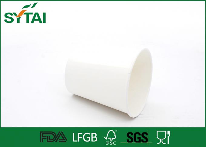 a água do papel 8-16oz coloca os copos descartáveis biodegradáveis fáceis dividir