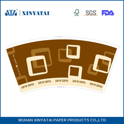 China Fan papel impresso personalizado Cup para copos de papel que faz a indústria, Offset &amp; Flexo fornecedor