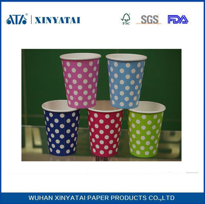 China Único PE revestimento de papel copos de café feitos sob encomenda 4 oz taças descartáveis fornecedor