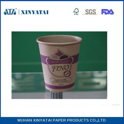 China Adiabáticos impressos personalizados de papel copos de café descartáveis ​​12 onças copos de chá com PE Revestimento do papel fornecedor