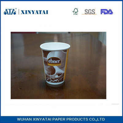 China Pequenas taças de papel reciclável isolado para bebidas quentes ou bebida fria, Grau Alimentício fornecedor