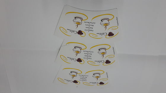 China 12 onças impressos personalizados Single Wall PE revestido copo de papel em branco / Fan para fazer papel xícaras de chá fornecedor