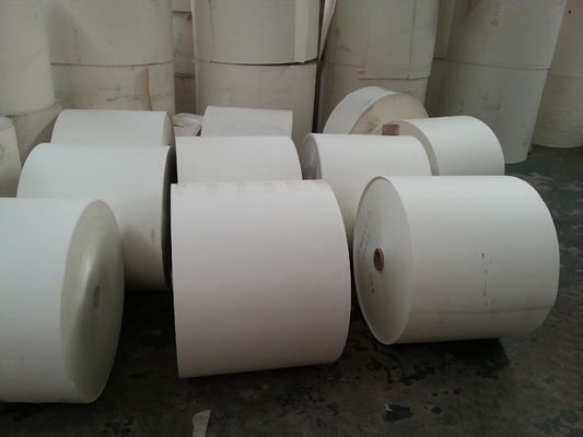 China Copa do papel personalizado Raw Material impresso papel em rolo com Impressão Offset &amp;amp; Flexo fornecedor