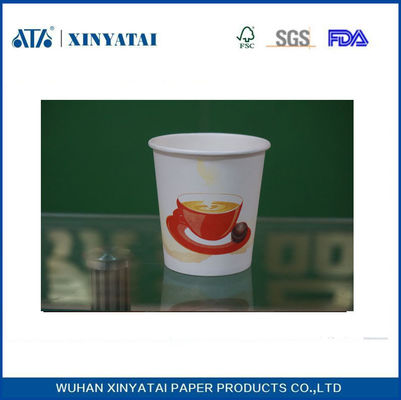 China PE descartável revestido de papel de parede dupla com isolamento copos de café, copos de papel de café expresso fornecedor