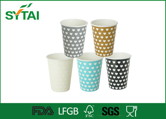 China 400ml Eco-friendly copos de papel reciclado, papel de parede 12oz copos de café biodegradáveis ​​Solteiro fornecedor