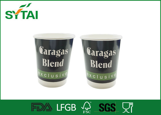 China Logotipo do GV/FDA/LFGB que imprime copos de papel dobro de parede para o café quente 12oz 400ML fornecedor