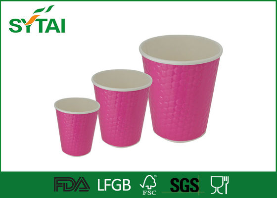 China 4oz/8oz/12oz coloridos projetam copos de papel impressos flexo da ondinha fornecedor