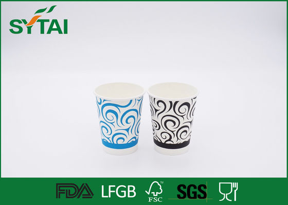 China 9 onças personalizaram os únicos copos de papel reciclados, copos de papel de parede do café fornecedor