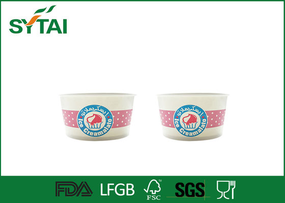 China Iogurte da polpa de madeira de Riginal/copos de papel gelado customizáveis fornecedor
