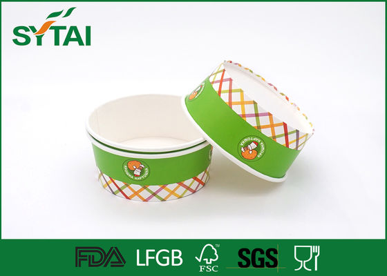 China FDA/GV/ISO9001 personalizou os copos de papel do gelado que imprimem para frutos fornecedor