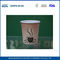 9 oz Biodegradável Single Wall Hot Drink copos de papel para Takeaway Café / Chá / Bebidas fornecedor