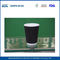 Isolado de impressão Multi cor Ripple papel copos, chávenas de café de papel biodegradável fornecedor
