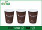 Kraft triplica copos de café do papel de Brown da camada/copos descartáveis recicláveis fornecedor