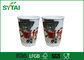 400ml isolou os copos de café de papel com tampas/copos de café do papel parede do dobro fornecedor