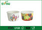 copos de papel de gelado 16oz/papel descartável biodegradável das bacias do gelado fornecedor