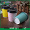 Os copos de papel de gravação criativos da ondinha do logotipo, os copos de café descartáveis quentes personalizados projetam fornecedor