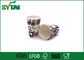 Os copos de papel da bebida quente de Customsized com o Takeaway da tampa/café colocam a certificação ISO9001 fornecedor