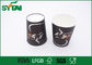 Copos de café descartáveis impressos costume 7 cores para a bebida quente, papel do produto comestível fornecedor