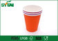 Únicos copos de papel biodegradáveis de parede para o café/a bebida/leite quentes, Eco amigável fornecedor