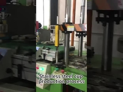 16 Embalagem de copos cilíndricos personalizados de aço inoxidável à prova de partículas