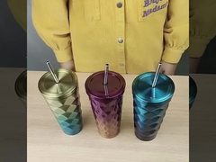 Parafuso em 304 xícaras de café com isolamento a vácuo 400 ml à prova de vazamento