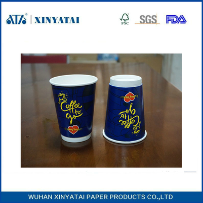 China 10 onças personalizada impressão Hot Drink copos de papel / Eco-friendly Recycled Paper Cup fornecedor