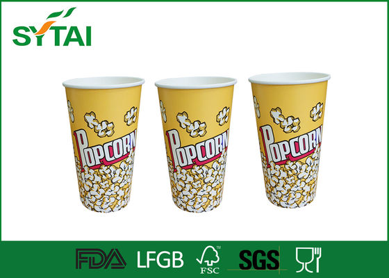 China Personalizado Reciclável Alimentos Embalagens personalizadas Popcorn Bucket, Pequenas Caixas pipoca fornecedor