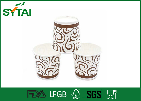 China 10 / Uma impressão alaranjada de 16 onças isolou a impermeabilidade de papel do projeto simples de copos de café fornecedor