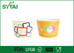 20oz recipientes de papel revestidos Pe de gelado escolhem/dobros para o alimento frio fornecedor
