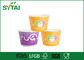 20oz recipientes de papel revestidos Pe de gelado escolhem/dobros para o alimento frio fornecedor