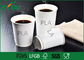 Copos de papel do PLA da bebida quente saudável, copos de café a ir com projeto simples das tampas fornecedor