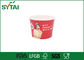 O gelado descartável bonito vermelho coloca o logotipo amigável de Eco personalizado fornecedor