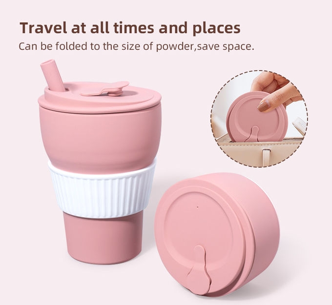 2000 ml garrafa de água de silicone copo dobrável livre de BPA resistente ao frio 5